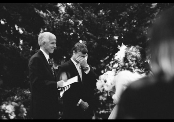 Реакцията на младоженците, когато видят булката (снимки)