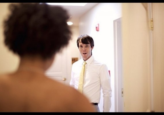 Реакцията на младоженците, когато видят булката (снимки)